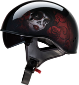 Z1R Vagrant Helmet - Red Catrina - Black/Red - XL 0103-1317