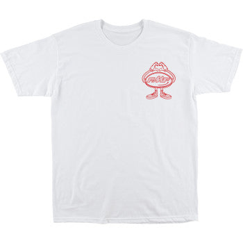 FMF Breakin Hearts T-Shirt - White - 2XL SU25118909WHT2X