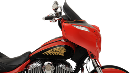 KLOCK WERKS Flare™ Windshield - 14" - Tall - Dark Smoke - Indian KWW-04-0498