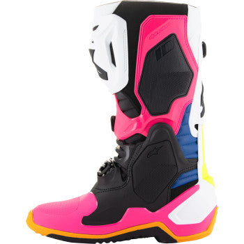 ALPINESTARS Daytona Coast Limited Edition Tech 10 Boots - White/Blue/Pink - US 12  2010020-2014-12