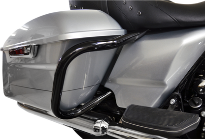 DRAG SPECIALTIES Saddlebag Bars - Black - Touring 0506-0790