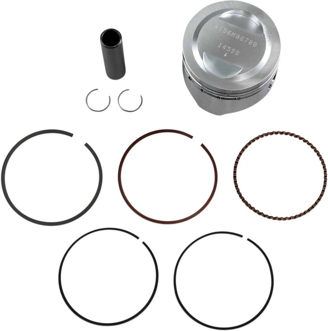 WISECO Piston Kit - +2.00 mm High-Performance 4156M06700