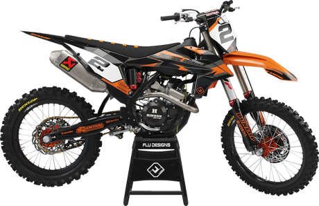 FLU DESIGNS INC. PTS 6 Graphic Kit - KTM 51090