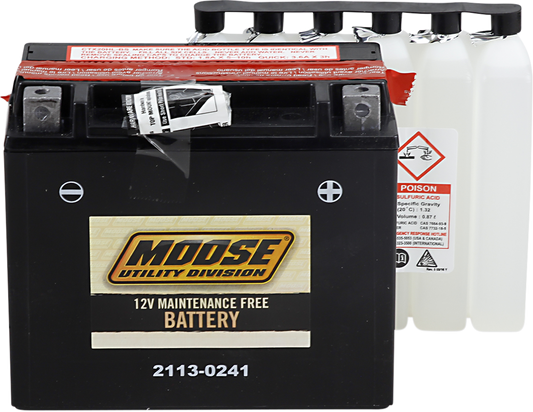 MOOSE UTILITY AGM Battery - YTX20HL-BS 2113-0241