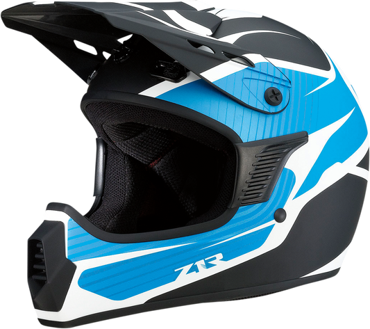 Z1R Child Rise Helmet - Flame - Blue - L/XL 0111-1436