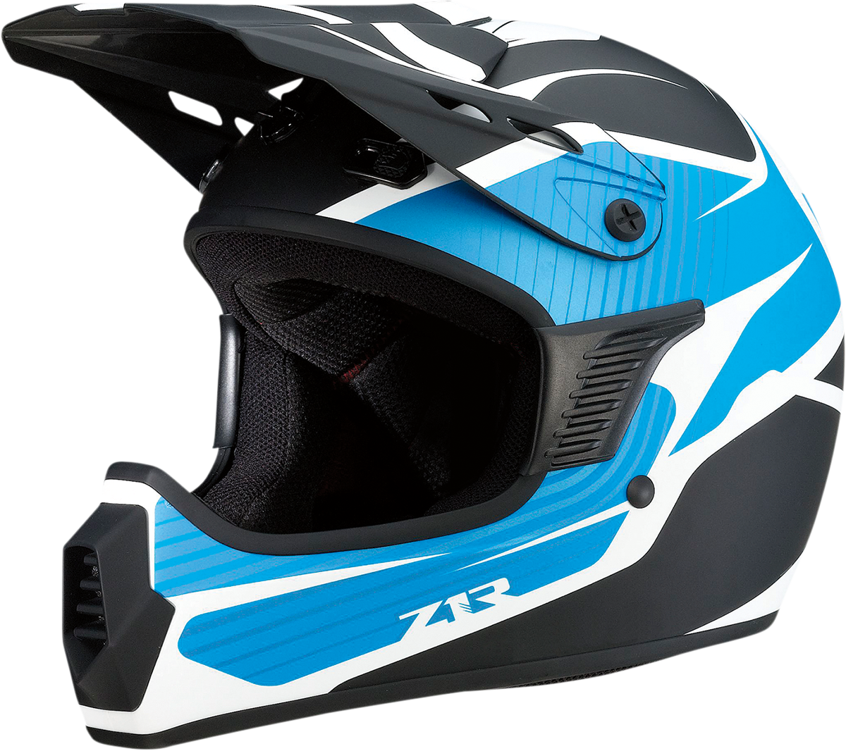 Z1R Child Rise Helmet - Flame - Blue - S/M 0111-1435