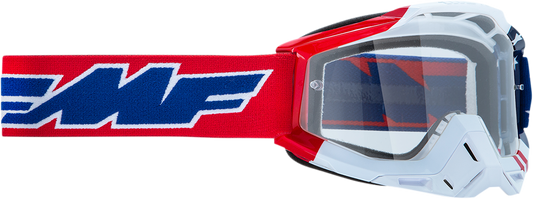 FMF PowerBomb Goggles - US of A - Clear F-50036-00006 2601-2976