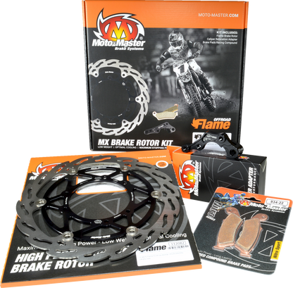 MOTO-MASTER Brake Rotor Kit - Flame Series - 270mm 310022-PU