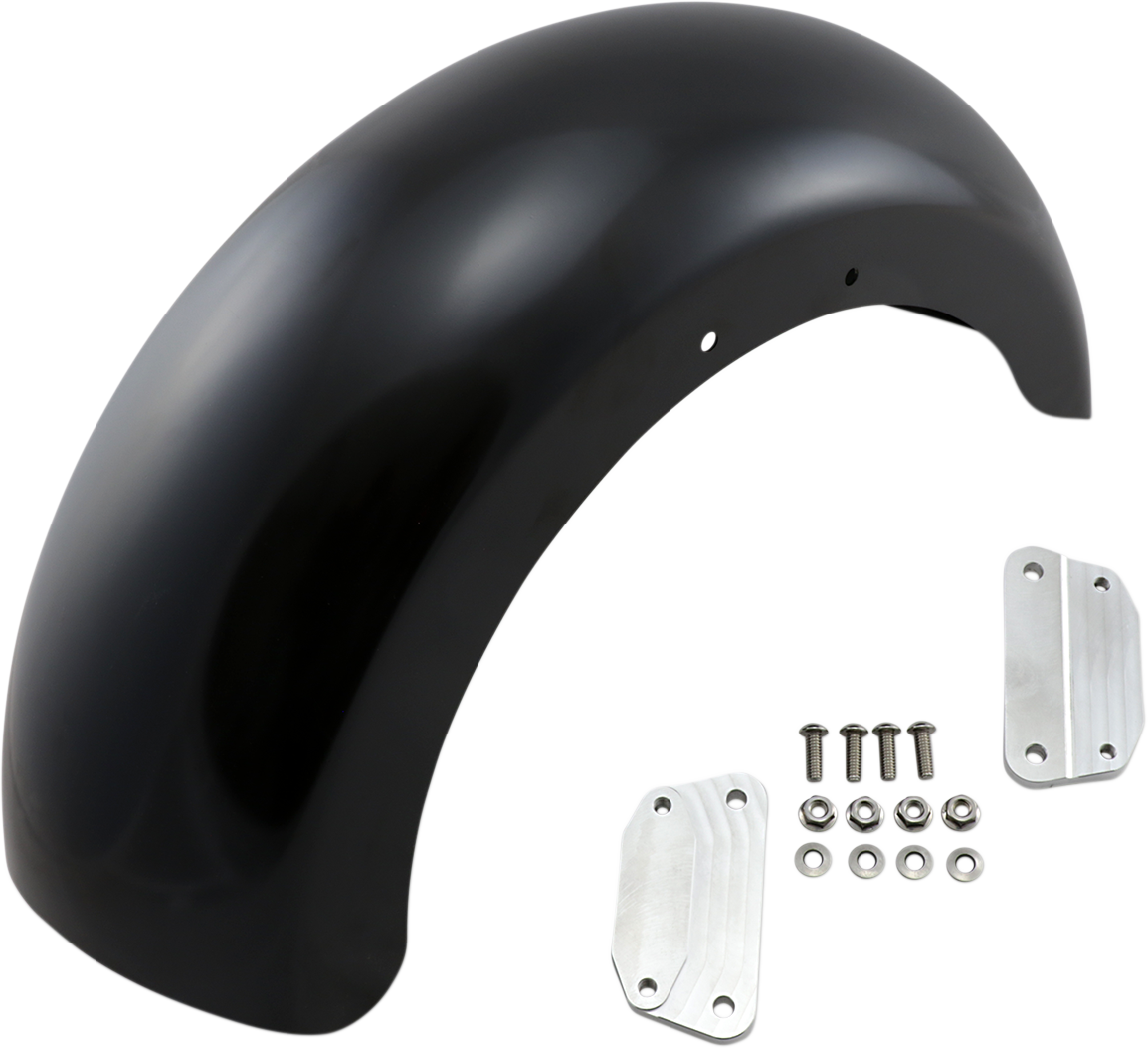 KLOCK WERKS Roller Fender Kit - w/ Satin Blocks - Steel - 18" KWF-02-0543