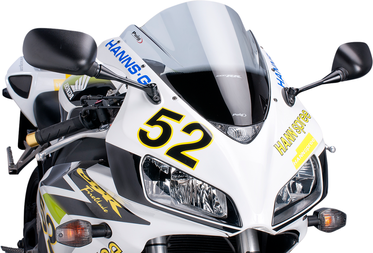 PUIG HI-TECH PARTS Race Windscreen - Smoke 1665H