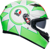 Casco AGV K3 - Rossi Mugello 2018 - Pequeño 2118381004005S 