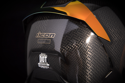 ICON Airframe Pro™ Helmet - Carbon - Red - XS 0101-14012