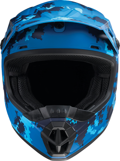 Z1R Youth Rise Helmet - Digi Camo - Blue - Small 0111-1463