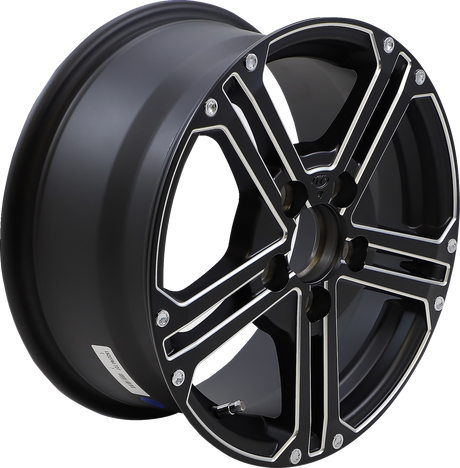 ITP Wheel - SS212 Alloy - Front/Rear - Milled Black - 15x7 - 5/4.5 - 6+1 (+61.8mm) 1522761727B