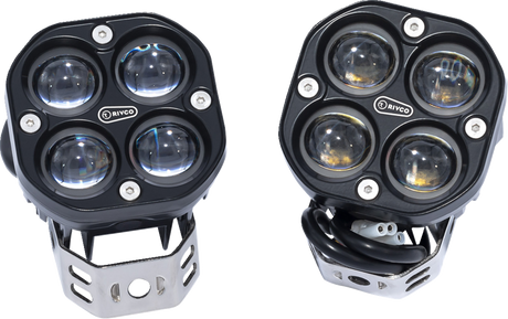 RIVCO PRODUCTS LED Pod Lights - Green UTV34