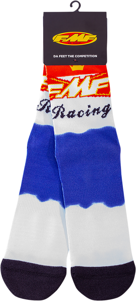 Calcetines FMF King of Racing - Blanco - Talla única HO20194907WHT 3431-0690 