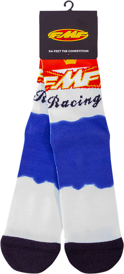 Calcetines FMF King of Racing - Blanco - Talla única HO20194907WHT 3431-0690 