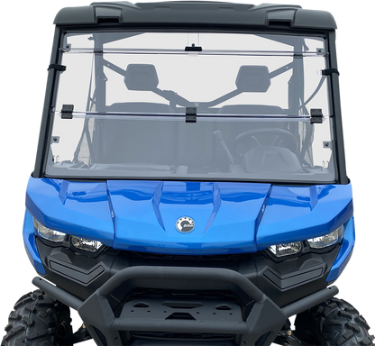 MOOSE UTILITY Full Folding Windshield - Deluxe - Defender V000268-12200M