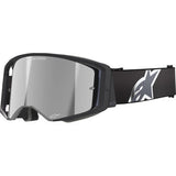 ALPINESTARS GOGGLES Supertech Goggle - Corp - Black/Gray - ABS Vision - Silver Mirror  5100325-1513