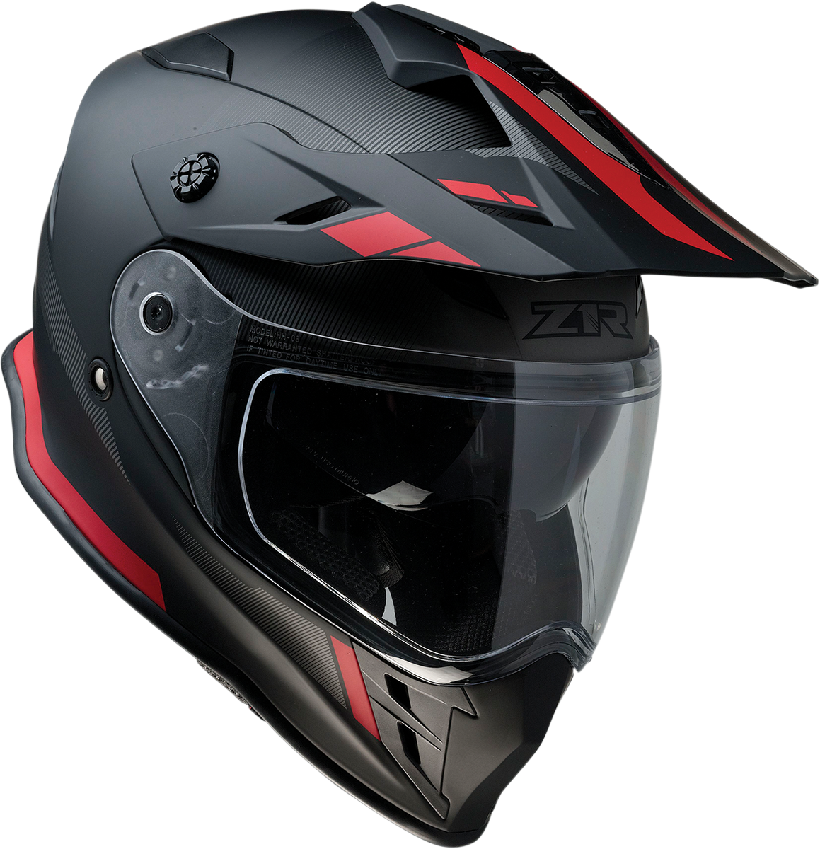 Z1R Range Helmet - Uptake - Black/Red - Small 0140-0014