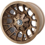 MOOSE UTILITY Wheel - 24X - Front - Bronze - 12x7 - 4/156 - 4+3 Polaris/Kawasaki 24MO127156BZ4