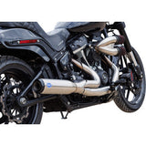 S&S CYCLE exhaust 2:1 qualifier 49 state stainless m8 softail 2018-23 550-1103