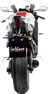 LEOVINCE LV One Evo Exhaust System - Carbon FIber YZF-R7/MT-07/ 2021-2024 14361E