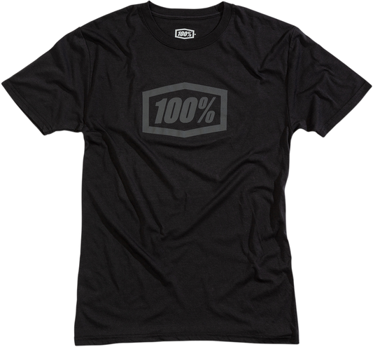 100% Tech Icon T-Shirt - Black/Gray - Small 20009-00000