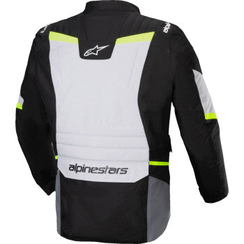 ALPINESTARS ST-1 WP Jacket - Ice Gray/Black/Yellow Fluo - Medium 3200625-9145-M