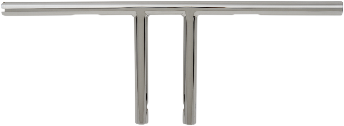 DRAG SPECIALTIES Manillar - Barra en T - Con hoyuelos - 8" - Cromo ACT 23.5" ANCHO 0601-4218