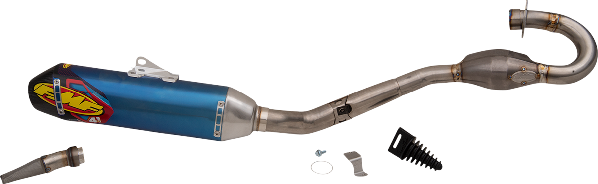 FMF 4.1 RCT Exhaust with MegaBomb - Anodized Titanium KX 450 F/X 2019- 2023  042373 1820-1844