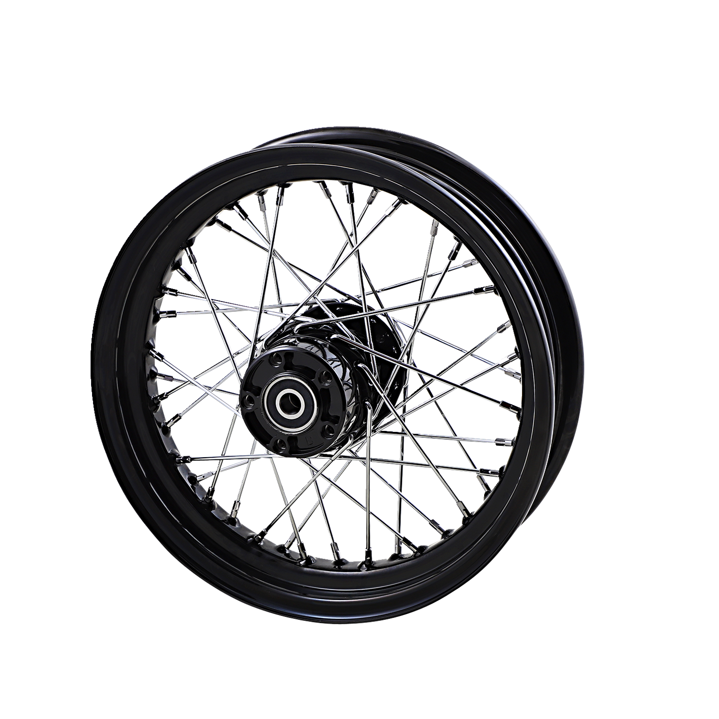 DRAG SPECIALTIES Rear Wheel - Single Disc/No ABS - Black - 16"x3.00" 71871NB