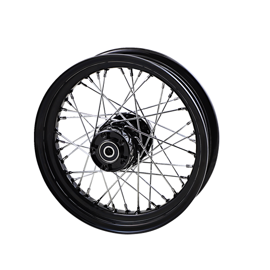 DRAG SPECIALTIES Rear Wheel - Single Disc/No ABS - Black - 16"x3.00" 71871NB