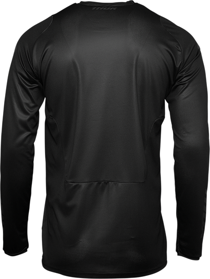 THOR Pulse Blackout Jersey - Black - Large 2910-6205