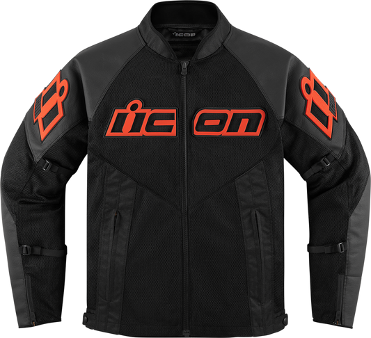 ICON Mesh AF™ Leather Jacket - Slayer - 2XL 2810-3911