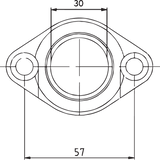 Parts Unlimited Carburetor Flange - Polaris 07-100-24