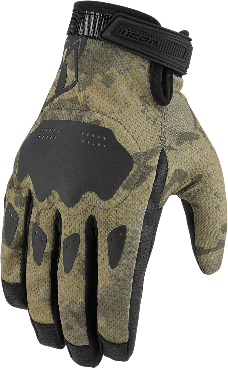 ICON Hooligan™ CE Gloves - Tan Camo - 2XL 3301-4412