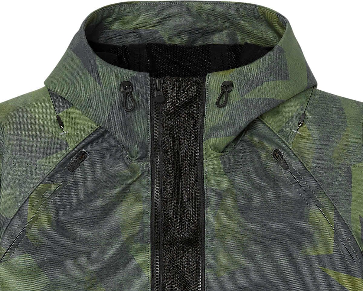 ICON Airform Battlescar™ Jacket - Green - Small 2820-5479