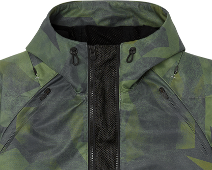 ICON Airform Battlescar™ Jacket - Green - Small 2820-5479