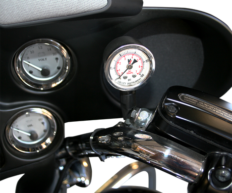 FEULING OIL PUMP CORP. Remote Oil Pressure Gauge/Line Kit - Black 9019