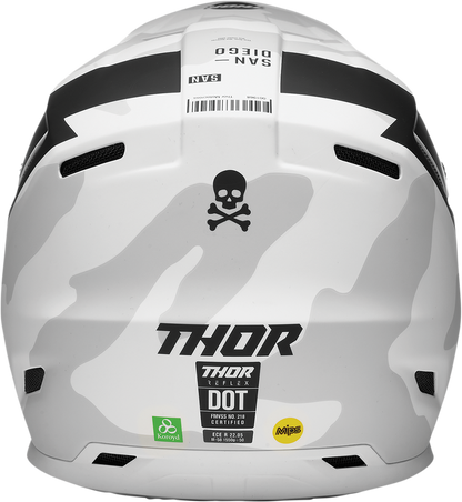 THOR Reflex Helmet - Cast - MIPS - White/Black - XL 0110-7018