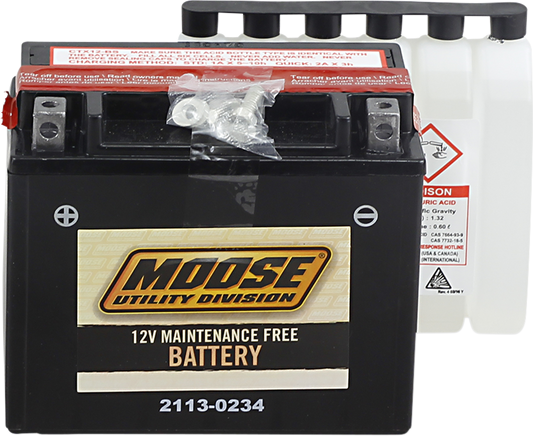 MOOSE UTILITY AGM Battery - YTX12-BS 2113-0234