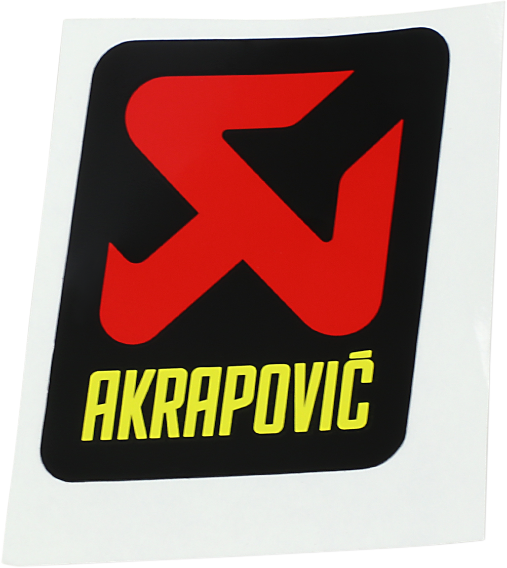 AKRAPOVIC Replacement Sticker P-HST13AL 4320-2018