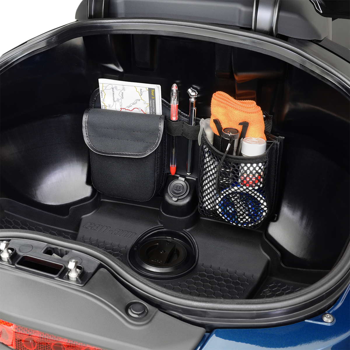 SHOW CHROME CAN-AM Trunk Organizer H41-159BK