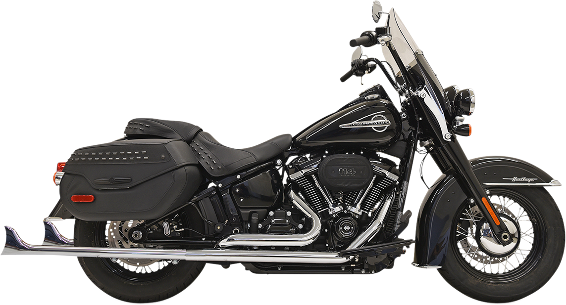 BASSANI XHAUST Escape cola de pez sin deflector - 33" 1S76E-33 