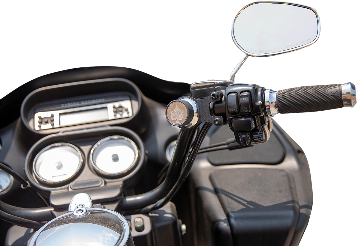 KLOCK WERKS Handlebar Mount - iOmount™ - Chrome KWD-01-0605-C