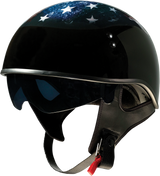 Z1R Vagrant Helmet - USA Skull - Black - Small 0103-1308