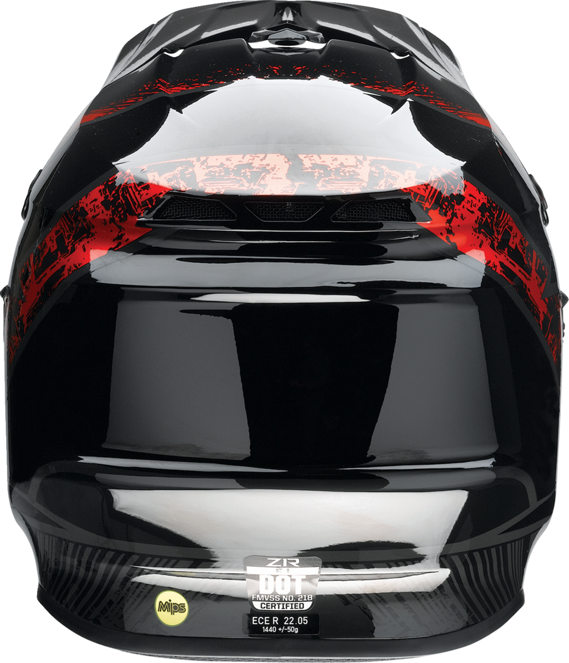 Z1R F.I. Helmet - Fractal - MIPS - Red - XS 0110-7780