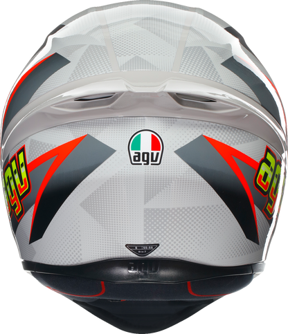 AGV K1 S Helmet - Blipper - Gray/Red - 2XL 21183940030302X