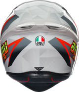 Casco AGV K1 S - Blipper - Gris/Rojo - 2XL 21183940030302X 